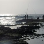 Fishing on the coast of Morocco ... Yes, Morocco!